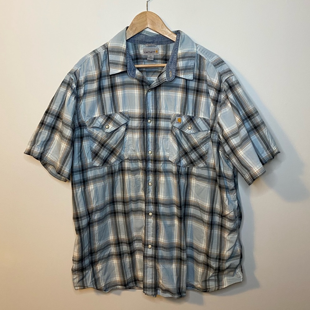 Carhartt Plaid Button Up Shirt